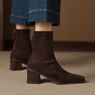 Marvia Genuine Suede Boots