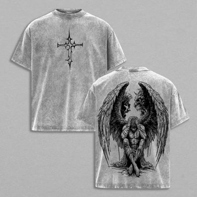 Tormented Angel Washed T-Shirt