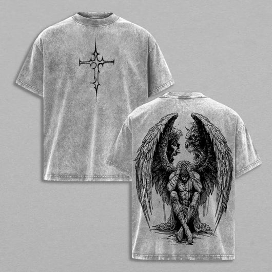 Tormented Angel Washed T-Shirt