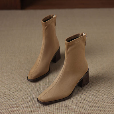 Marvia Genuine Suede Boots