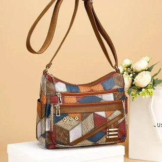 Marella Geometric Crossbody Bag