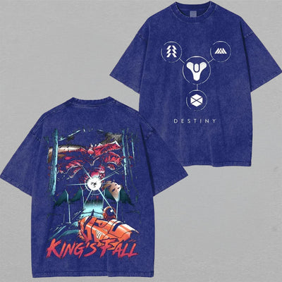 Destinys King's Fall Unisex Washed T-Shirt