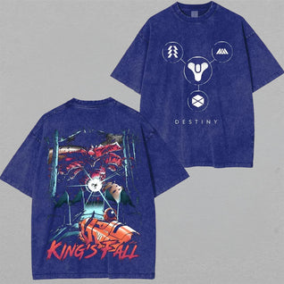 Destinys King's Fall Unisex Washed T-Shirt