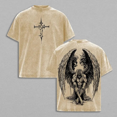 Tormented Angel Washed T-Shirt