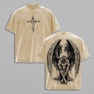 Tormented Angel Washed T-Shirt