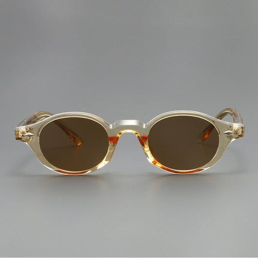 Vesper Retro Oval Sunglasses