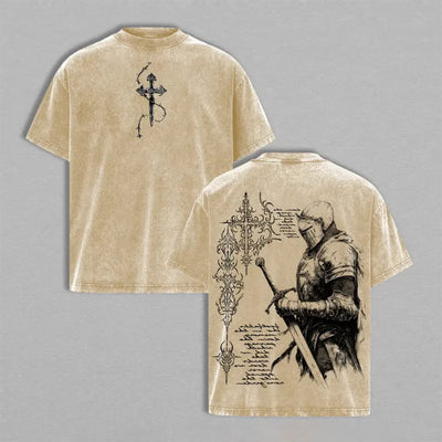 Christian Knight Vintage Washed T-shirt