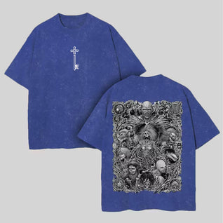 Attack on Titan Oversize Washed T-Shirt