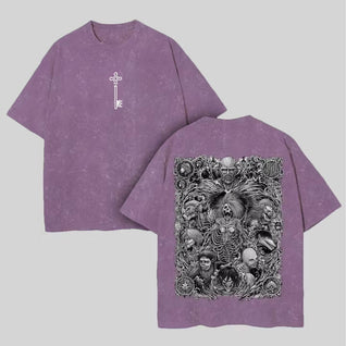 Attack on Titan Oversize Washed T-Shirt