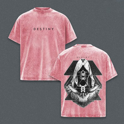 Destiny Printed Unisex Washed T-Shirt