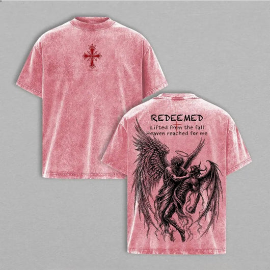 Redeemed Vintage Christian Washed T-Shirt