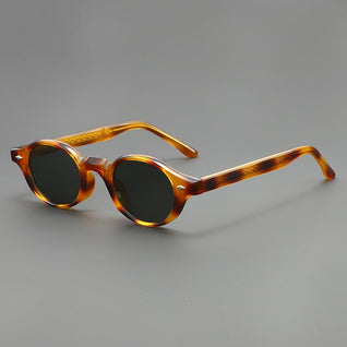 Vesper Retro Oval Sunglasses
