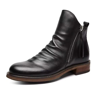 Lorenzo Leather Chelsea Boots